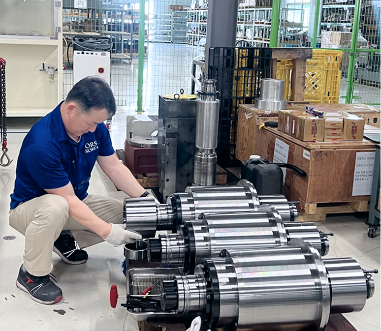 ORSKOREA Spindle Expert, Mr. Changdae Lim |  오알에스코리아 스핀들 전문가, 임창대 책임님  ⓒ ORSKOREA 오알에스코리아