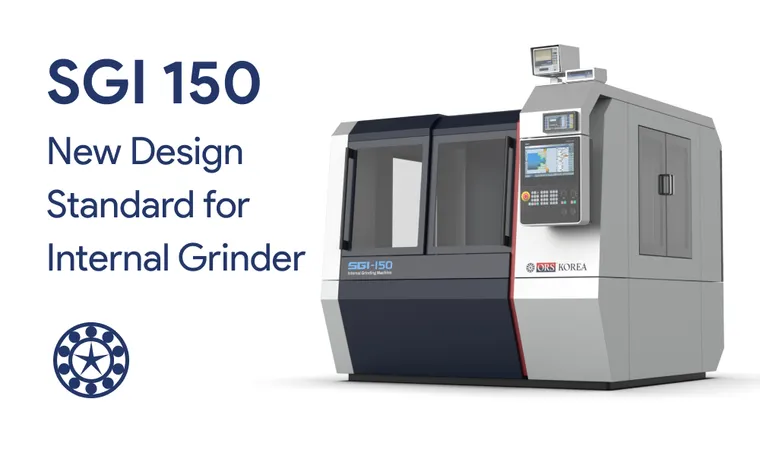 ORSKOREA New SGI 150 (Internal Grinding Machine) Design