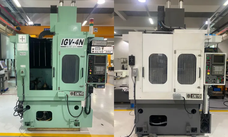 How Was Roundness Improved After Vertical Grinding Machine Retrofit? Taiyo IGV-4N Case  | 수직연삭기 수리, 진원도는 어떻게 개선됐을까?