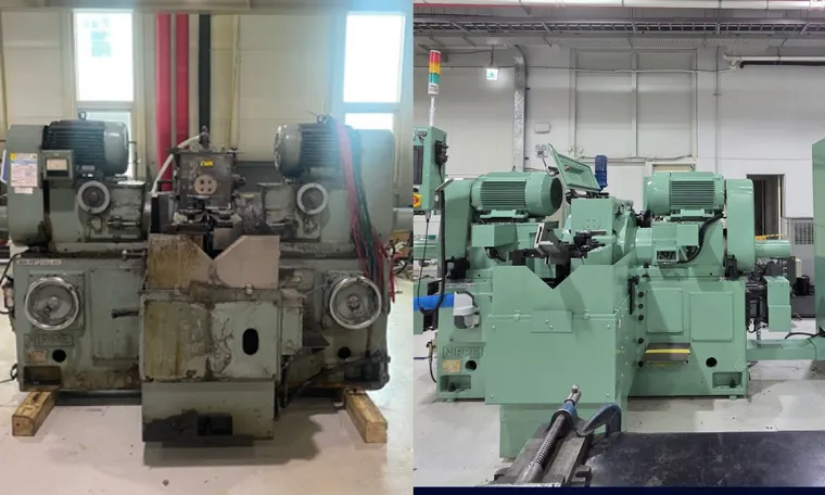 Horizontal Double-Disc Grinding Machine Retrofit 수평 양두 연삭기 리트로핏 사례 | Machine Retrofit EP. 5
